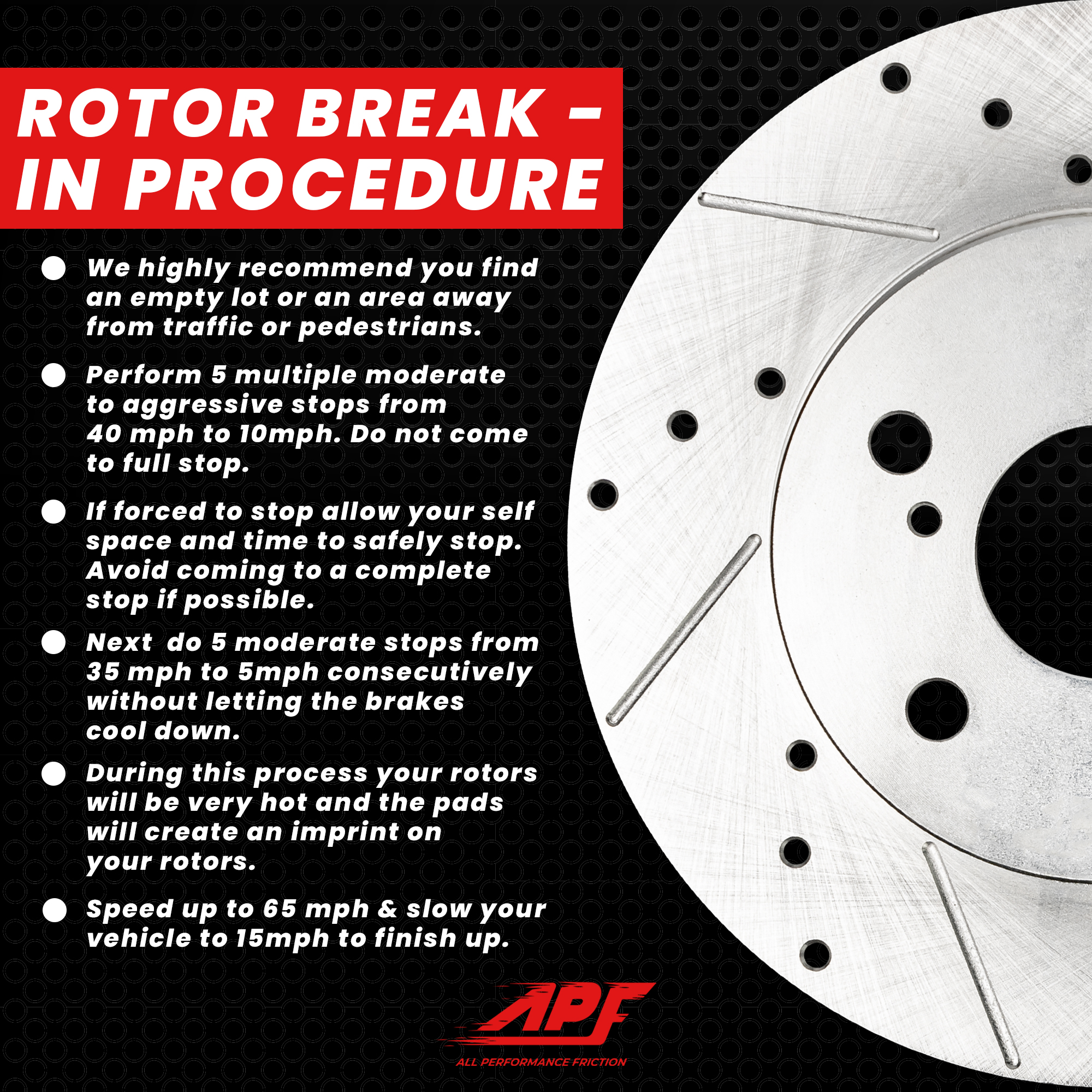 APF Rear Brake Kit compatible with Jeep Grand Cherokee Vented 2011-2019 |  Zinc Drilled Slotted Rotors with Ceramic Carbon Fiber Brake Pads